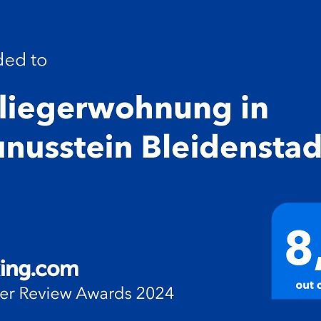 Einliegerwohnung In Taunusstein Bleidenstadt Екстериор снимка